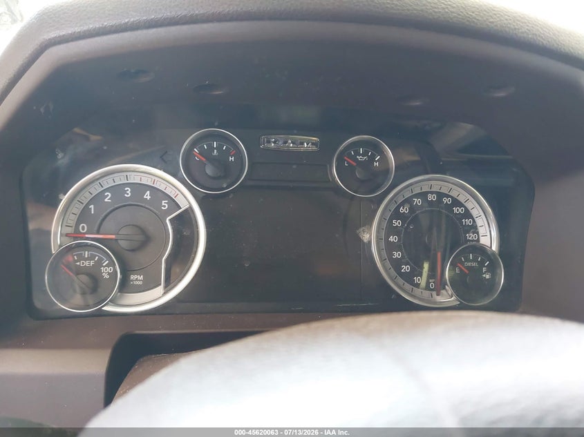 2016 Ram 2500 Slt VIN: 3C6UR5DL0GG109211 Lot: 45620063