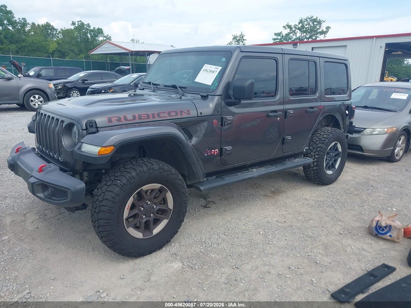 2020 Jeep Wrangler Unlimited Rubicon 4X4 VIN: 1C4HJXFN9LW130520 Lot: 45620087
