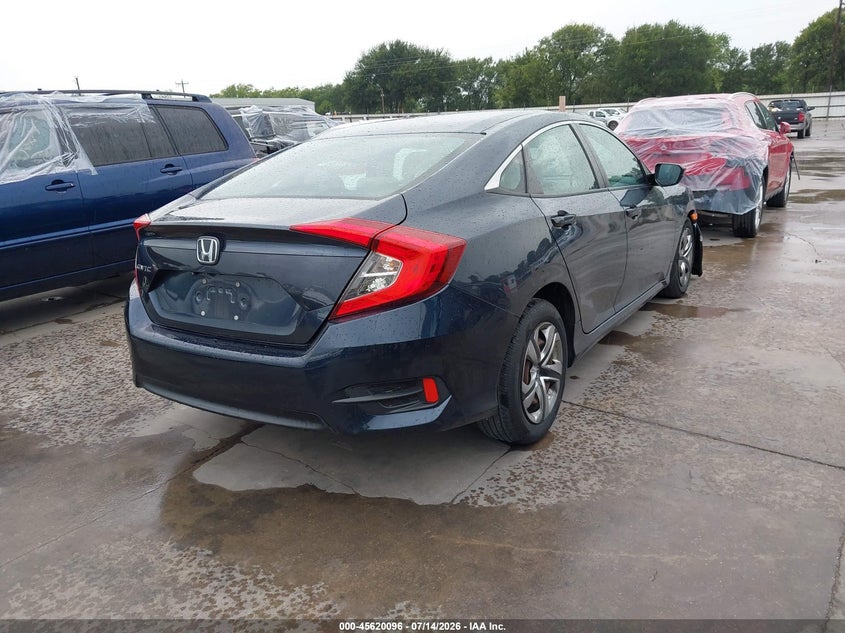 2017 HONDA CIVIC SEDAN 2.0L I-4 DOHC, VVT, 158HP