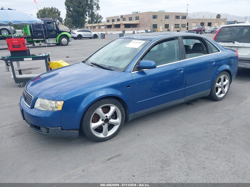 WAULT68E32A101700 2002 Audi A4 3.0 photo 1
