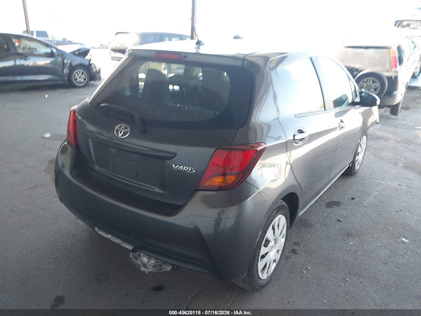 Vin: vnkktud32ga067318, lot: 46118568, toyota yaris l 20164