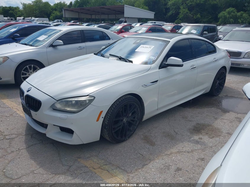 2014 BMW 650I GRAN COUPE auction photo 2