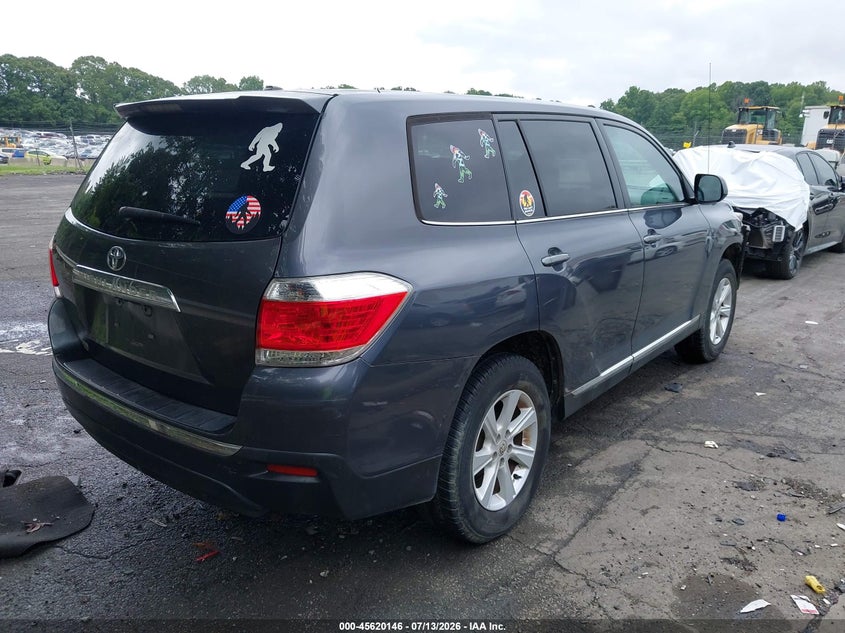 Vin: 5tdza3ehxcs022416, lot: 46118596, toyota highlander 20124
