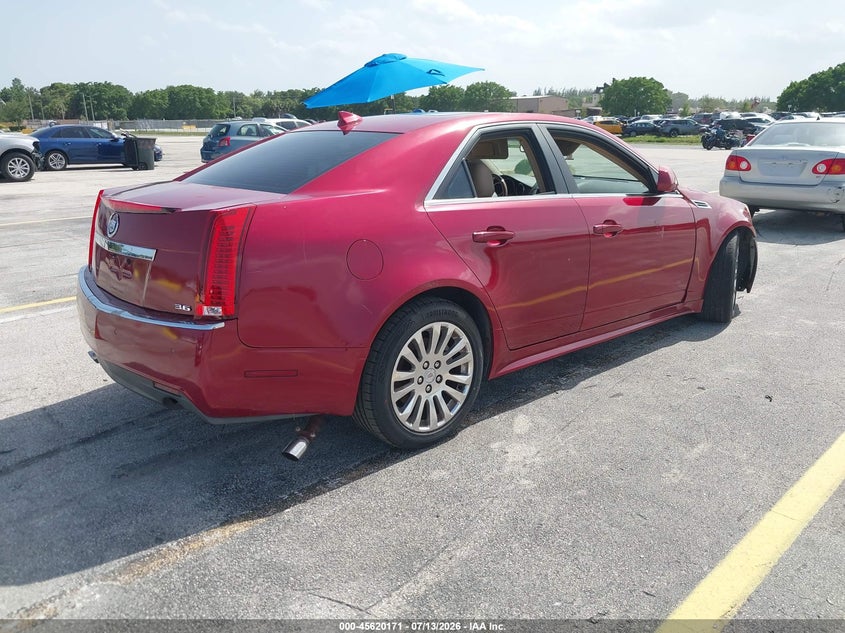 Vin: 1g6dp5ev8a0130188, lot: 46118637, cadillac cts premium 20104