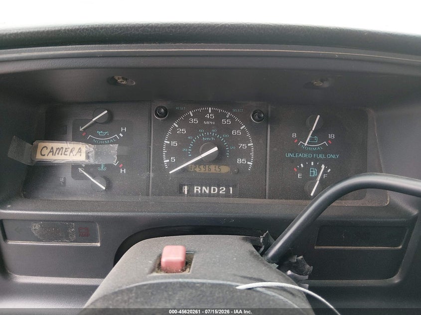 1994 Ford Econoline E350 Super Duty VIN: 1FBJS31Y5RHB52587 Lot: 45620261