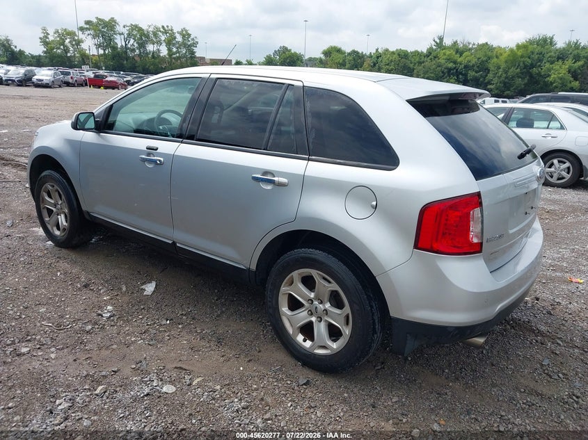 Vin: 2fmdk3jc6bba95392, lot: 46118743, ford edge sel 20113
