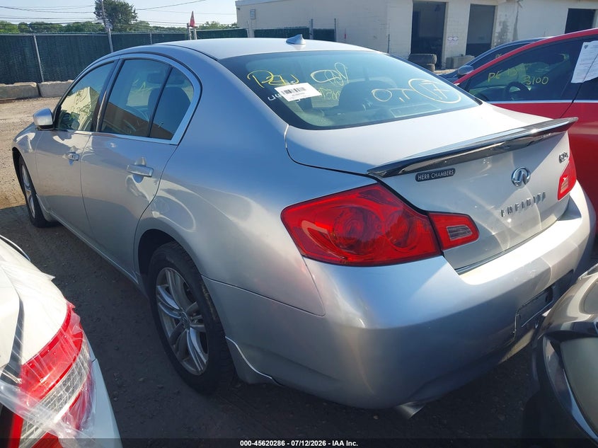 2011 INFINITI G25X auction photo 3