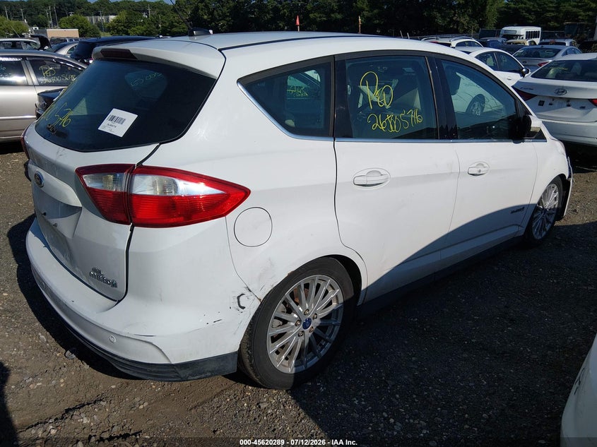 2013 FORD C-MAX HYBRID auction photo 4