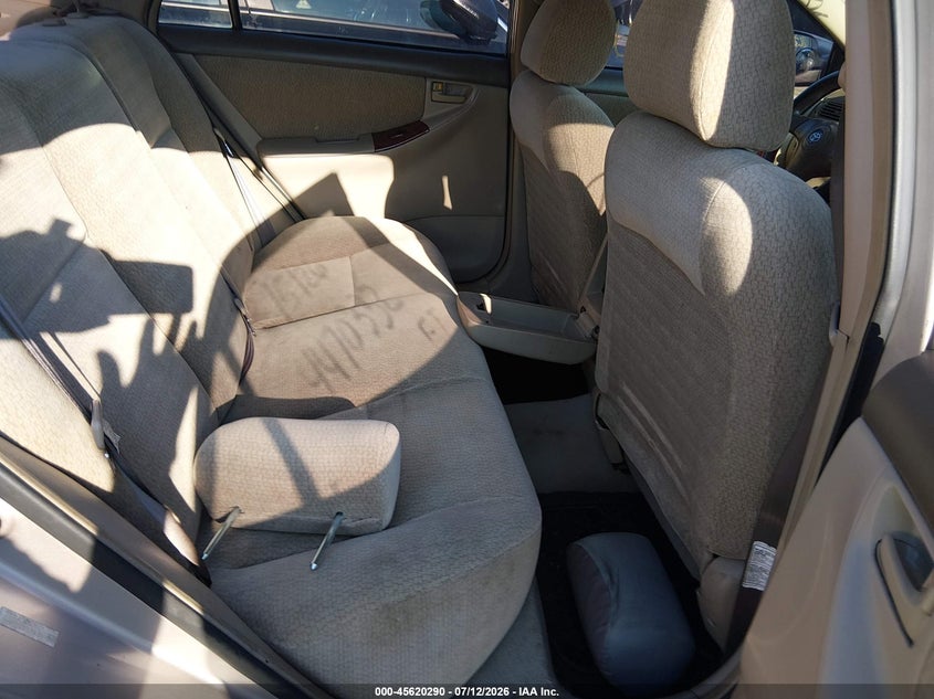 2003 TOYOTA COROLLA auction photo 8