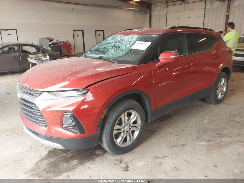 2021 CHEVROLET BLAZER auction photo 2