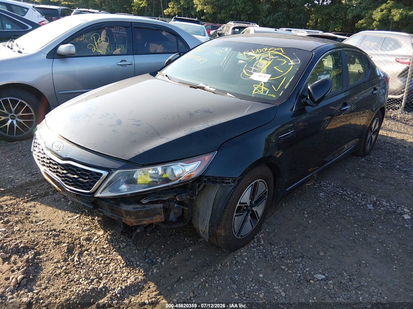 2012 KIA OPTIMA HYBRID auction photo 2