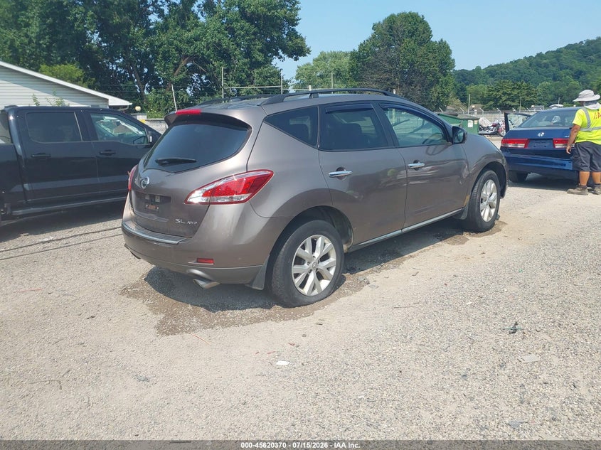 Vin: jn8az1mw1cw212717, lot: 46118836, nissan murano sl 20124