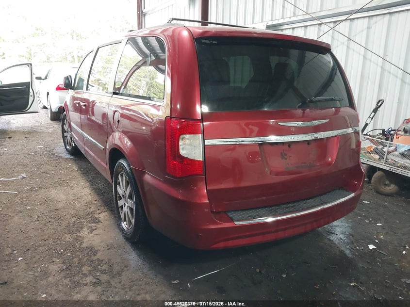 Vin: 2c4rc1bg9er211435, lot: 46118842, chrysler town & country touring 20143