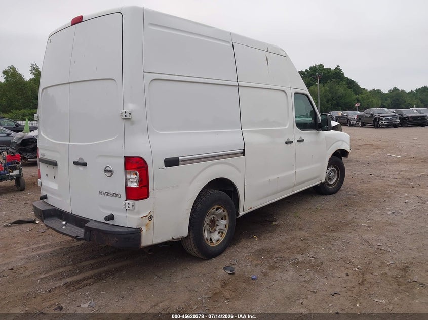 Vin: 1n6bf0ly9hn810053, lot: 46118844, nissan nv cargo nv2500 hd sv v6 20174