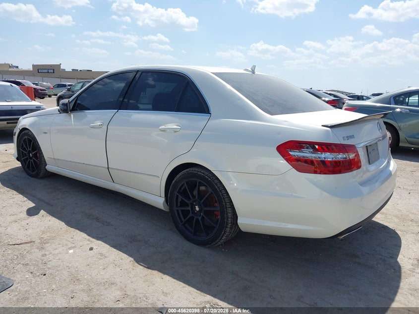 2012 MERCEDES-BENZ E-KLASSE SEDAN 4.6L V-8 DI, DOHC, VVT, TURBO, 402HP