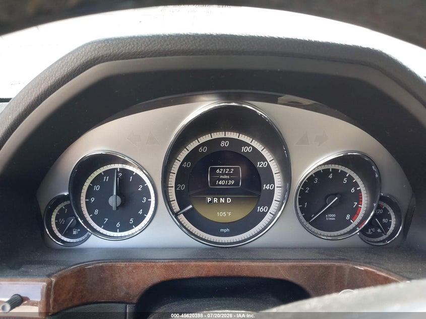 2012 Mercedes-Benz E 550 4Matic VIN: WDDHF9BB5CA544020 Lot: 45620398