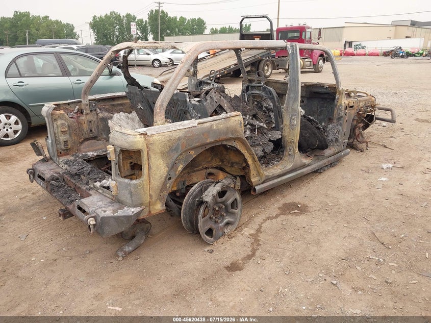 Vin: 1c4hjxdn0kw525395, lot: 46118904, jeep wrangler unlimited sport 4x4 20194