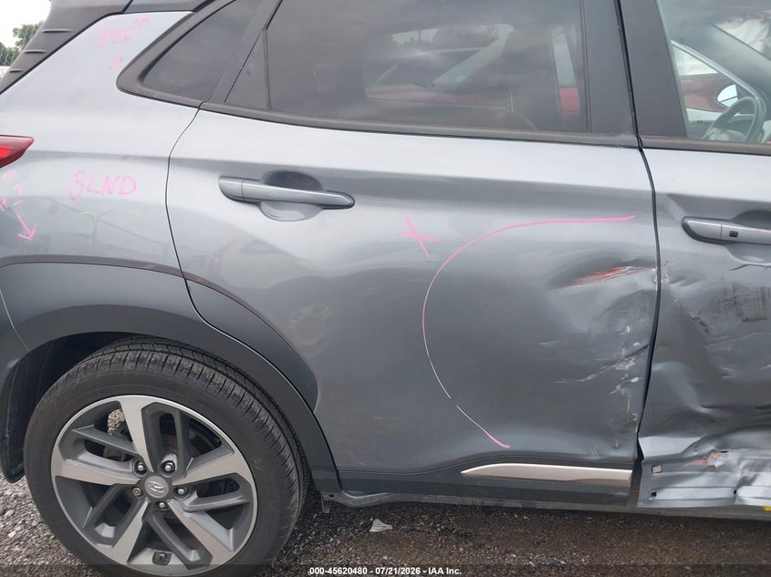 2021 Hyundai Kona Limited VIN: KM8K3CA51MU659243 Lot: 45620480