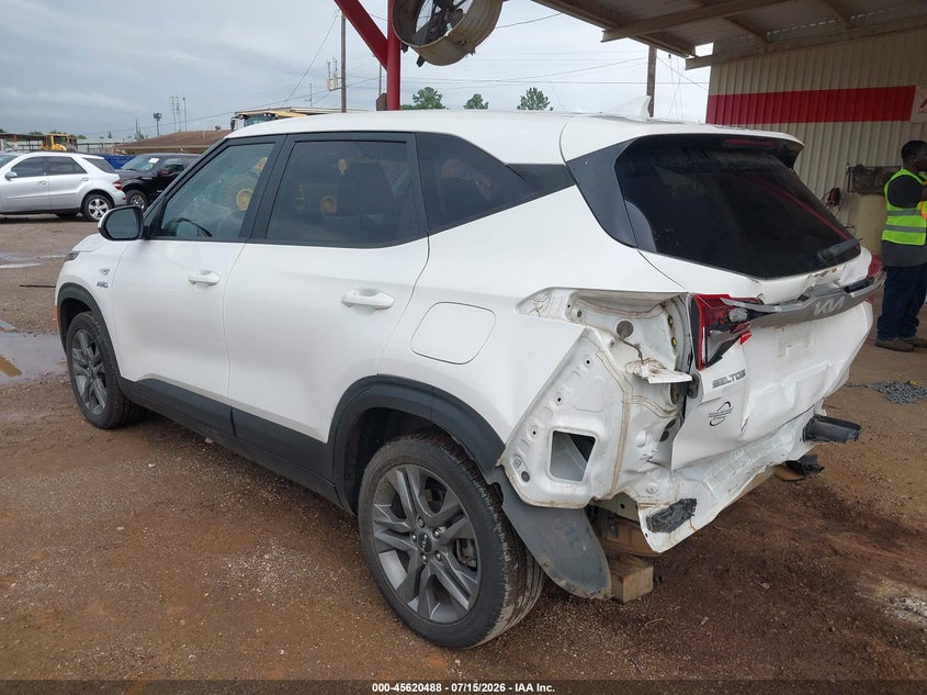 2022 KIA SELTOS auction photo 3