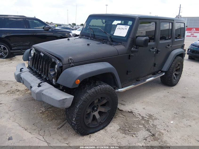 Vin: 1c4bjwdg6gl231610, lot: 46118965, jeep wrangler unlimited sport 20162
