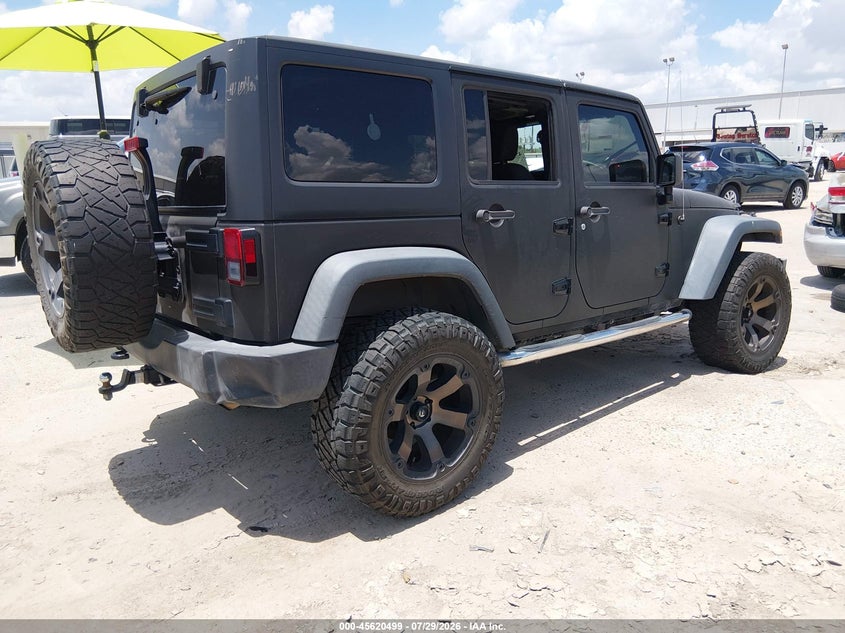 Vin: 1c4bjwdg6gl231610, lot: 46118965, jeep wrangler unlimited sport 20164