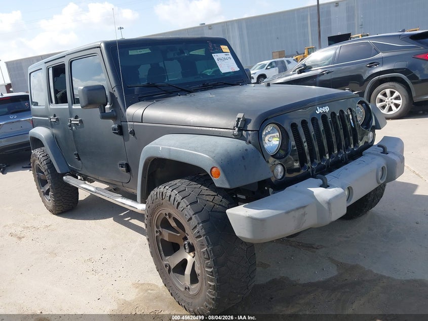 Vin: 1c4bjwdg6gl231610, lot: 46118965, jeep wrangler unlimited sport 20161