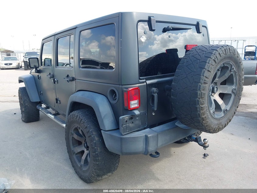 Vin: 1c4bjwdg6gl231610, lot: 46118965, jeep wrangler unlimited sport 20163