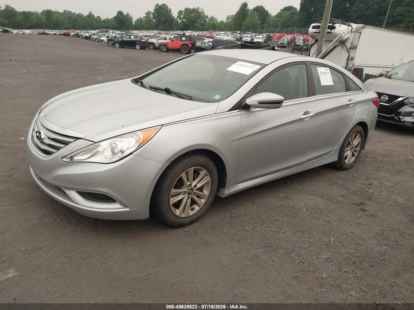 5NPEB4ACXEH868758 2014 HYUNDAI SONATA GLS photo 1