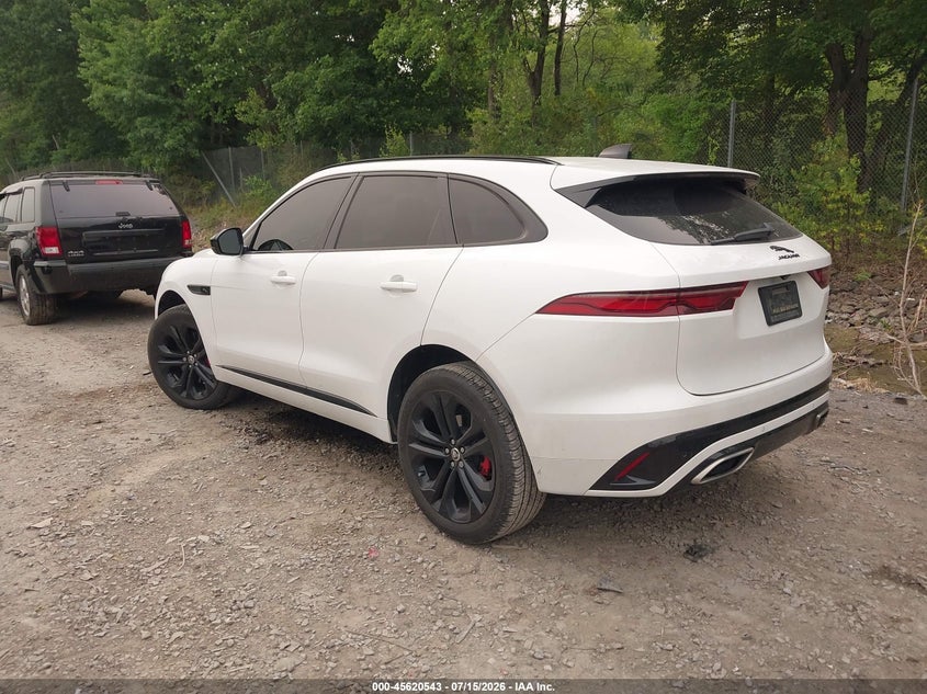 Vin: sadct2fu1sa746145, lot: 46119009, jaguar f-pace r-dynamic s p400 awd automatic 20253
