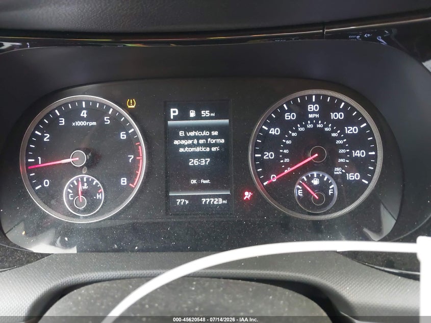 2022 Kia K5 Lxs VIN: 5XXG14J22NG102022 Lot: 45620548