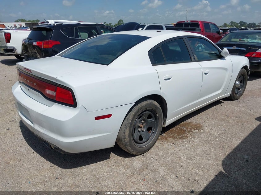 Vin: 2c3cdxagxch222345, lot: 46119027, dodge charger police 20124
