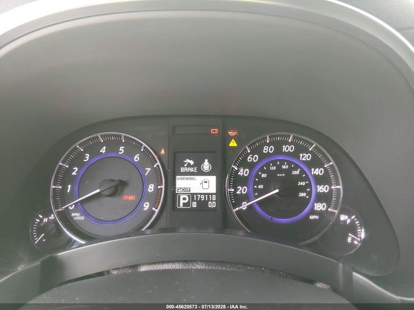 2014 Infiniti Qx70 VIN: JN8CS1MU7EM451439 Lot: 45620573