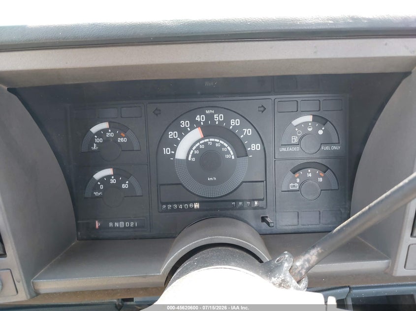 1989 Chevrolet Gmt-400 C1500 VIN: 2GCEC14H4K1192954 Lot: 45620600