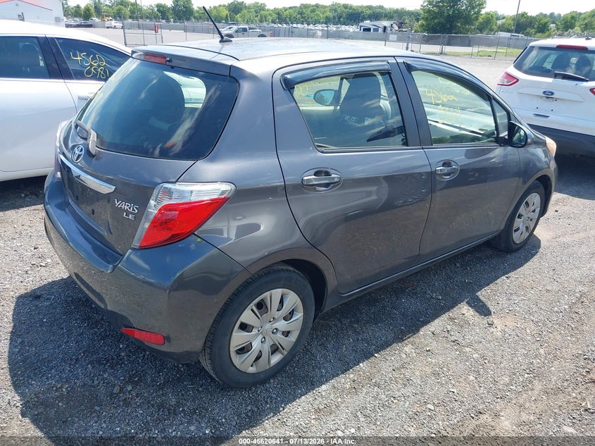 2013 TOYOTA YARIS auction photo 4