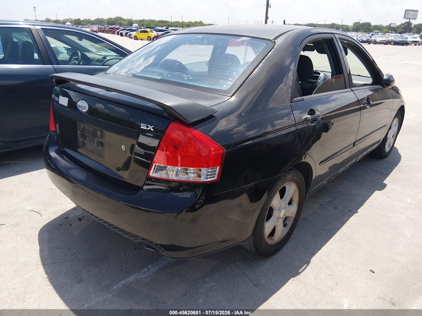 2009 KIA SPECTRA auction photo 4
