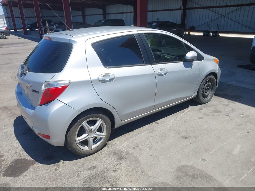 Vin: vnkktud35ea009393, lot: 46119180, toyota yaris l (tmmf plant) 20144