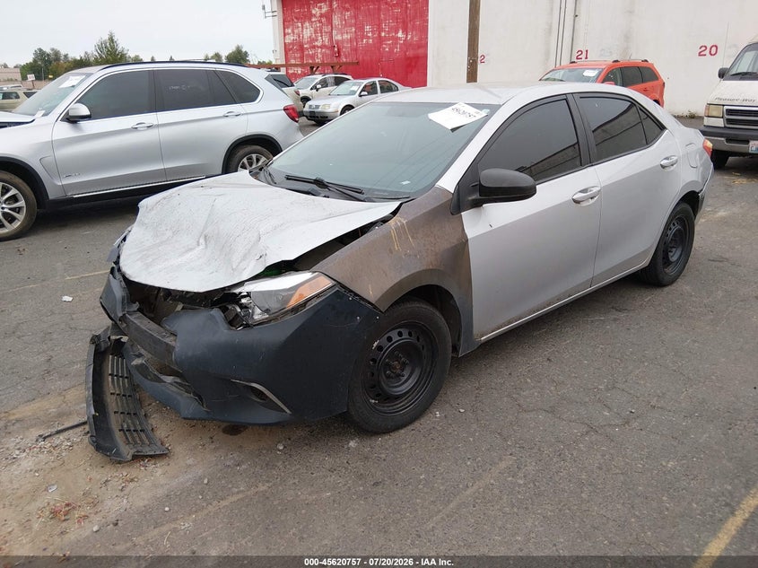 2016 Toyota Corolla Le 5YFBURHE2GP484691 photo 1