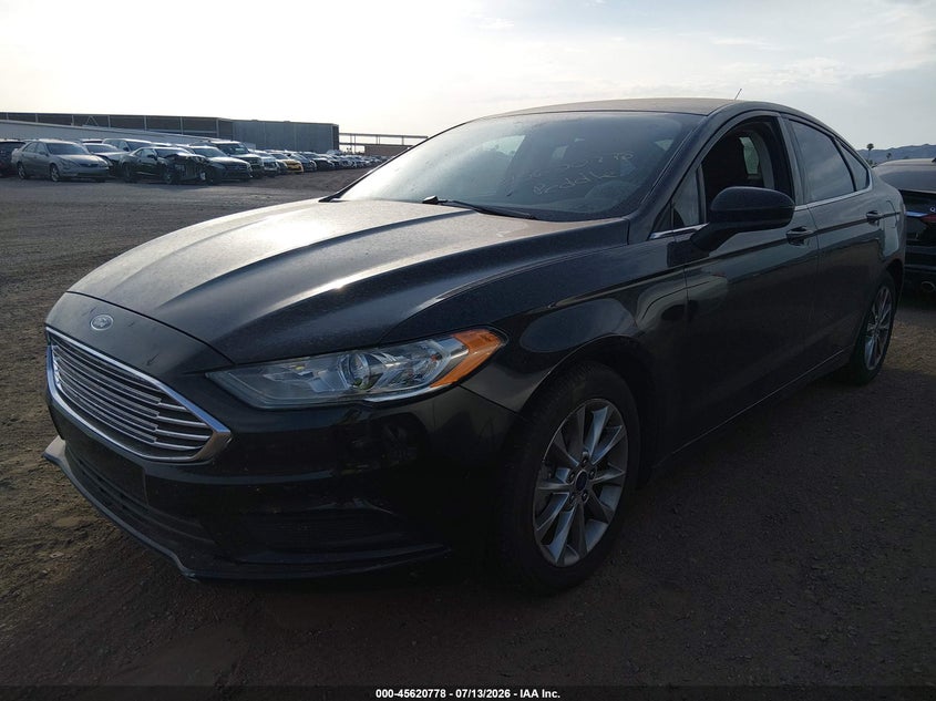 2017 Ford Fusion Se 3FA6P0H71HR180033 photo 1