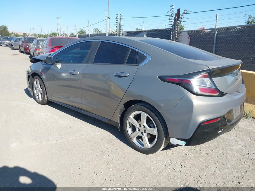 Vin: 1g1rc6s54hu190778, lot: 46119261, chevrolet volt lt 20173