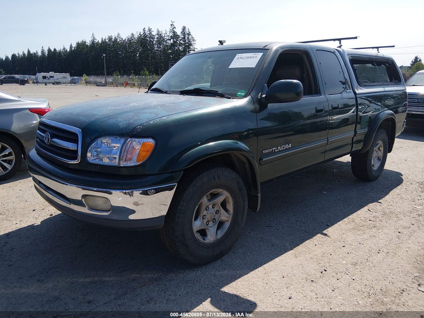 2000 Toyota Tundra Ltd V8 5TBBT4812YS100378 photo 1
