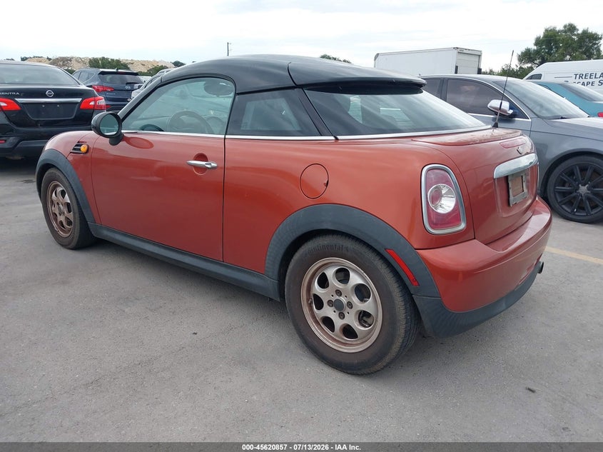 2013 MINI COUPE auction photo 3