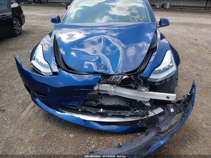 2020 Tesla Model 3 Long Range Dual Motor All-Wheel Drive VIN: 5YJ3E1EBXLF647994 Lot: 45620864