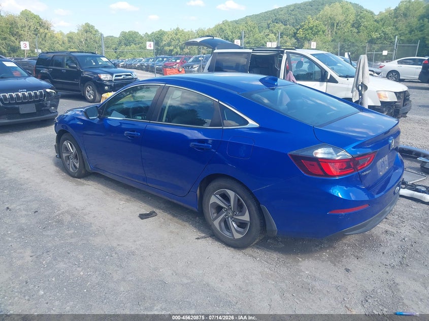 Vin: 19xze4f58le012170, lot: 46119341, honda insight ex 20203