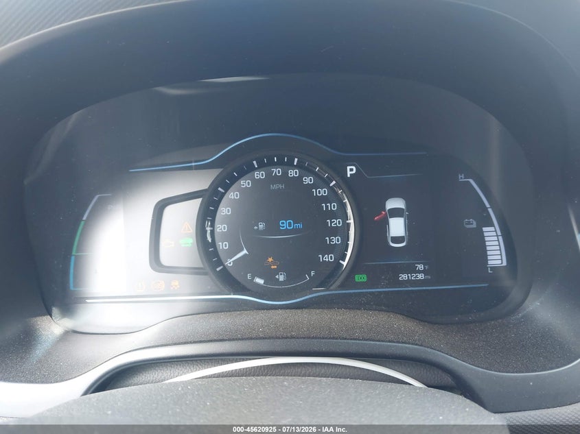 2019 HYUNDAI IONIQ HYBRID auction photo 7