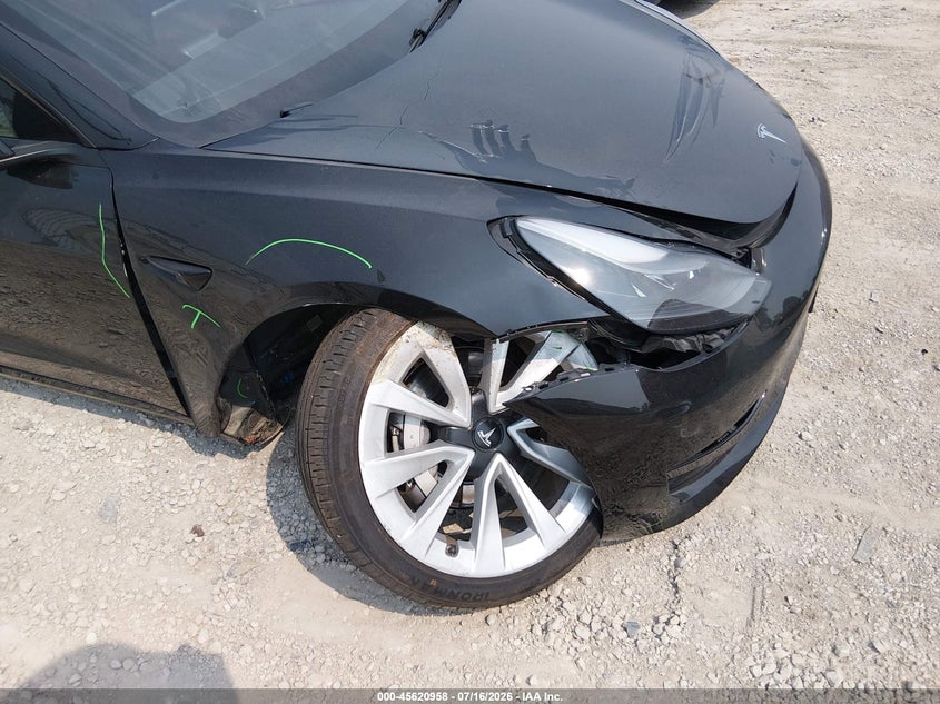 2022 TESLA MODEL 3 auction photo 6