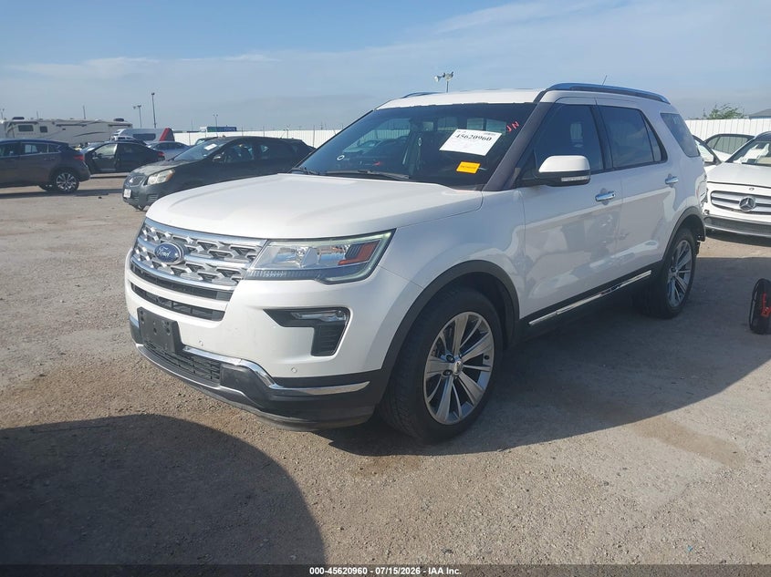 2018 FORD EXPLORER auction photo 2