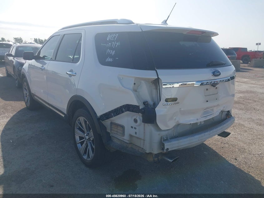 2018 FORD EXPLORER auction photo 3