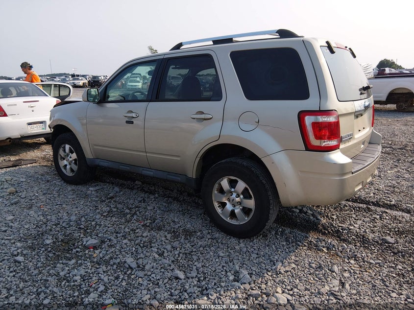 Vin: 1fmcu0e75ckc37191, lot: 46119497, ford escape limited 20123
