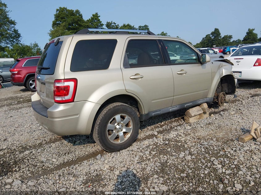 Vin: 1fmcu0e75ckc37191, lot: 46119497, ford escape limited 20124