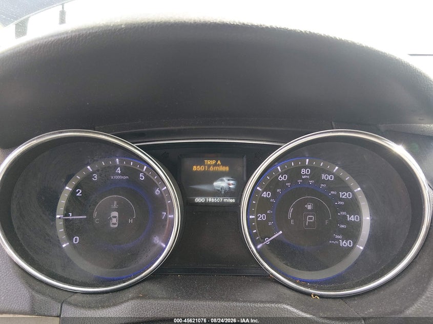 2014 HYUNDAI SONATA SEDAN 2.4L I-4 DI, DOHC, VVT, 190HP